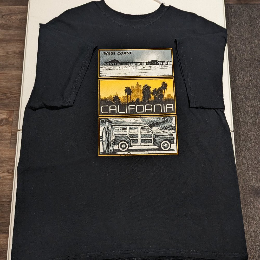 Men's XL California Graphic T-shirt